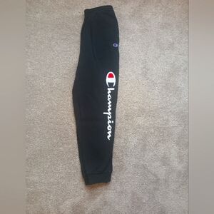 SOLD-Champion Sweatpants - Boys/Kids Black Fleece Joggers Sz 14/16 XL NWOT